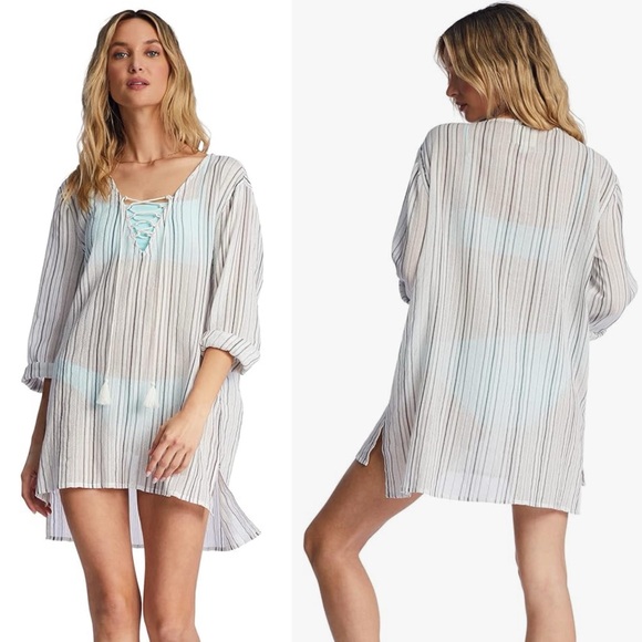 Billabong Blue Skies Swim Cover Up - Picture 1 of 8